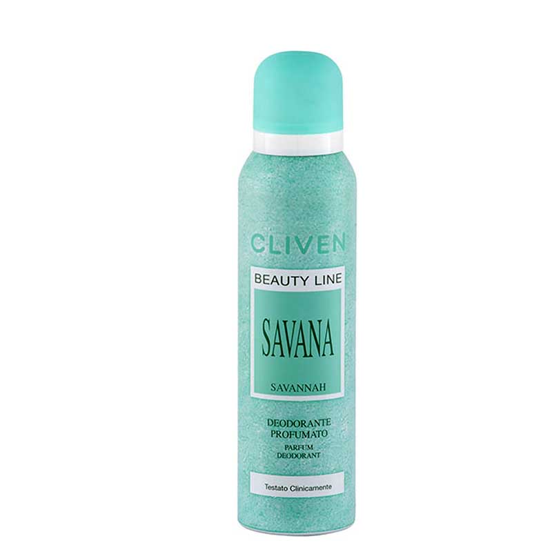 اسپری ضدتعریق کلیون Cliven مدل SAVANA (سبز)