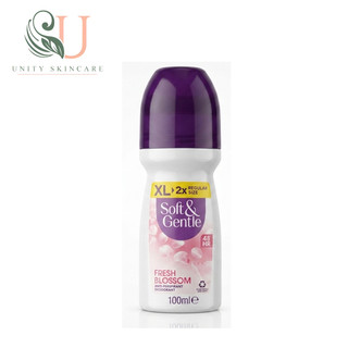 مام رول ضد تعریق سافت اند جنتل Soft & Gentle مدل Fresh Blossom حجم 100 میل