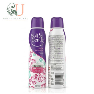 اسپری ضد تعریق سافت اند جنتل Soft & Gentle مدل Fresh Blossom حجم 150 میل