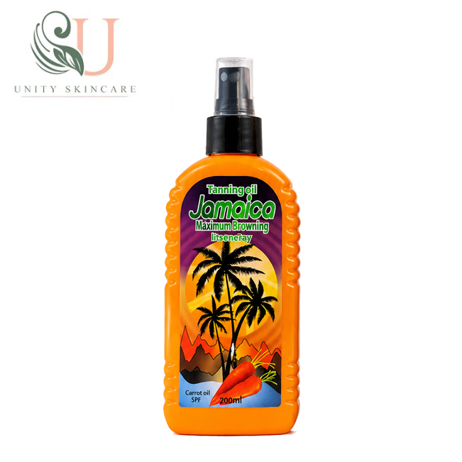 روغن برنزه کننده هویج Jamaica Maximum Browning - Carrot Oil