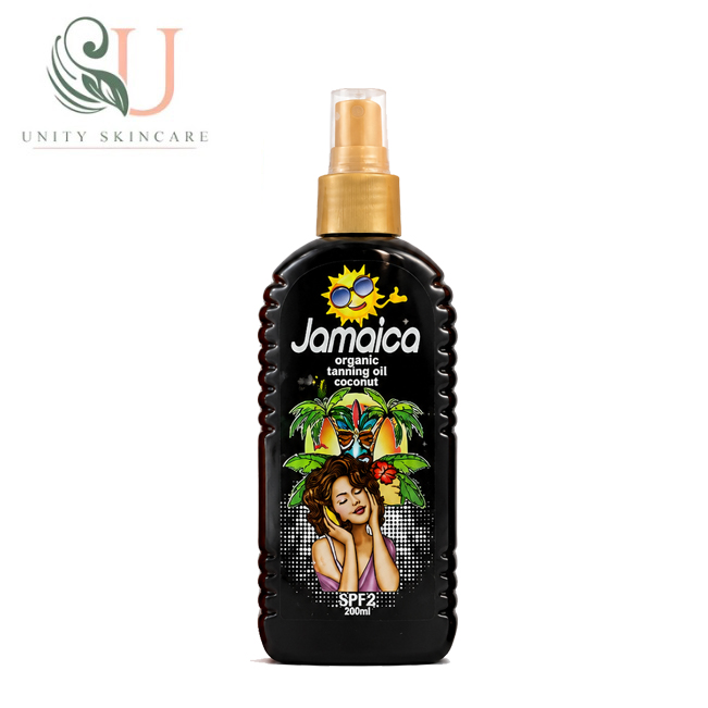 روغن برنزه کننده نارگیل ارگانیک Jamaica Organic Tanning Oil - Coconut